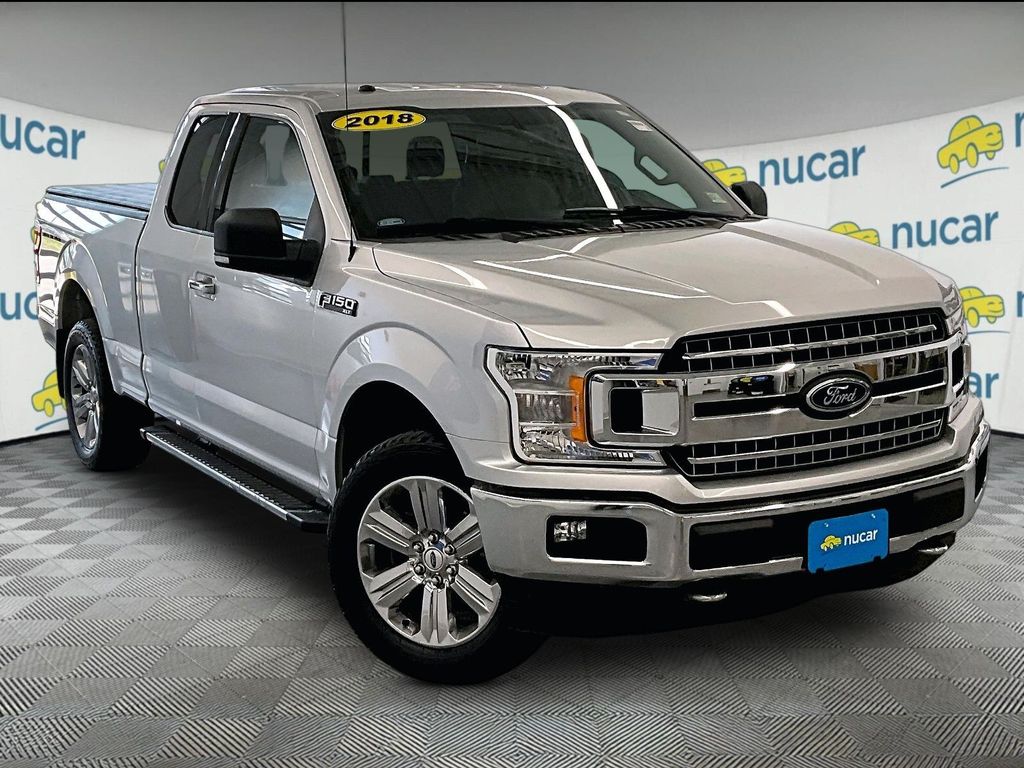 Ingot Silver 2018 Ford F-150 Pickup Truck Four-Wheel Drive Automatic