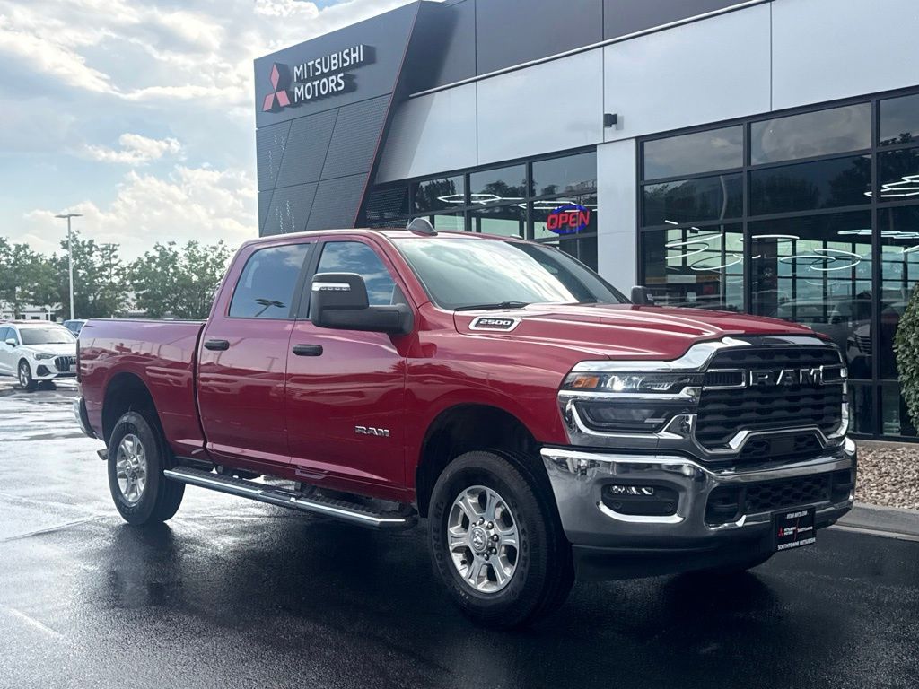 Molten Red Pearlcoat 2026 RAM 2500 Pickup Truck Four-Wheel Drive 8-Speed Automatic