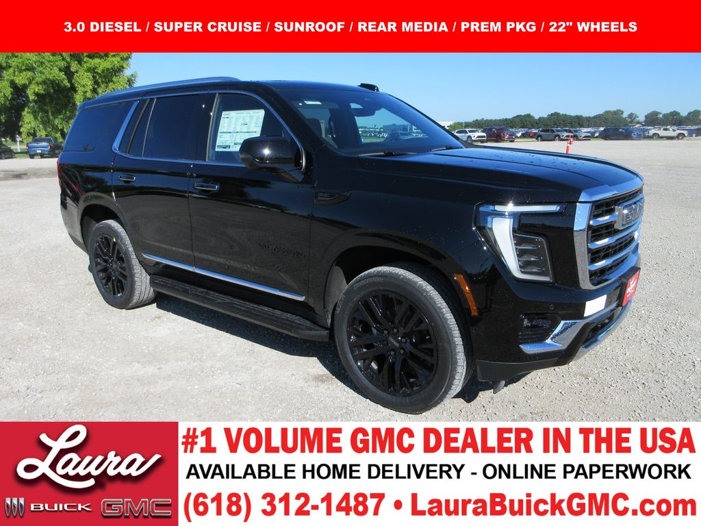 Onyx Black 2026 GMC Yukon SUV / Crossover Four-Wheel Drive 