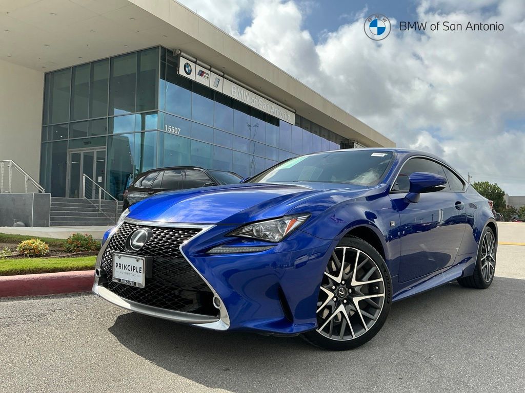Blue Mica 2015 Lexus RC Coupe Rear-Wheel Drive 8-Speed Automatic