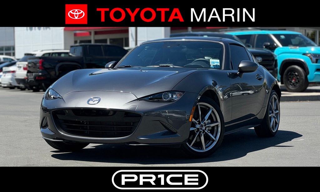 Machine Gray Metallic 2022 Mazda MX-5 Miata RF Grand Touring RWD Convertible Rear-Wheel Drive 6-Speed Manual