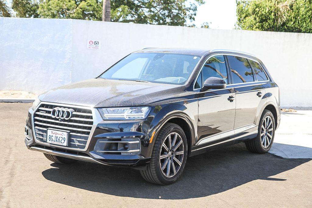 Night Black 2017 Audi Q7 SUV / Crossover All-Wheel Drive 8-Speed Automatic