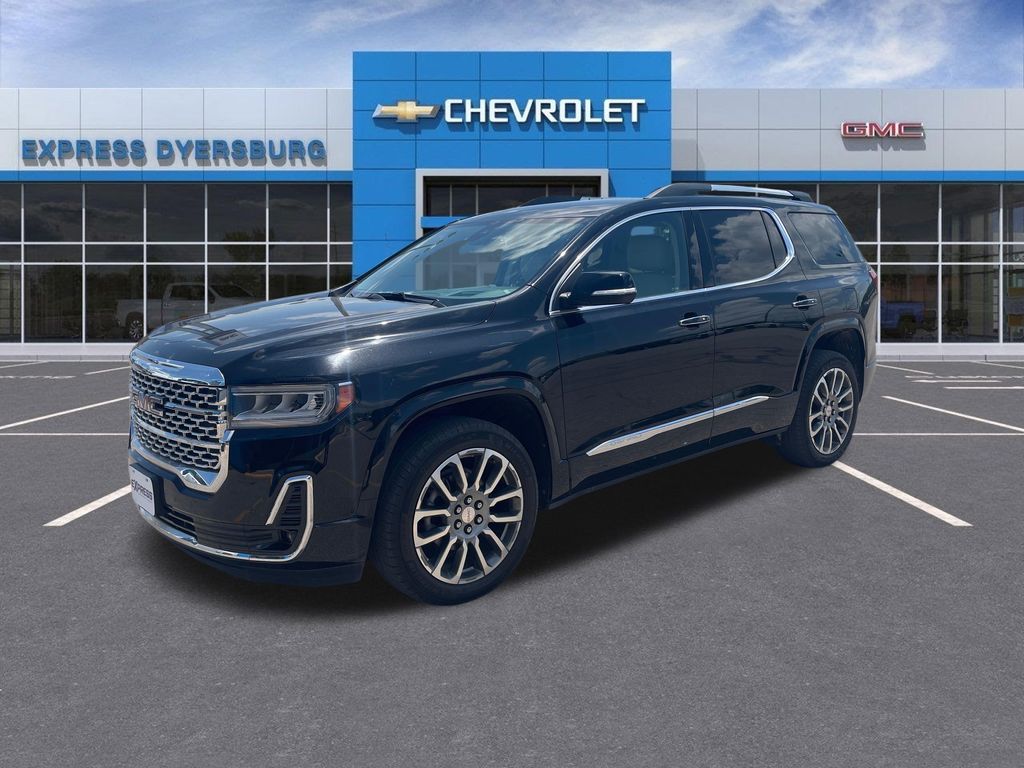 Black (Ebony Twilight Metallic) 2023 GMC Acadia SUV / Crossover Front-Wheel Drive 9-Speed Automatic