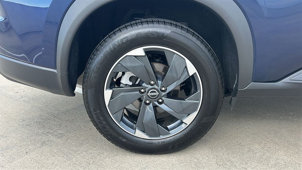 2025 Nissan Rogue SV Blue at South Houston Nissan