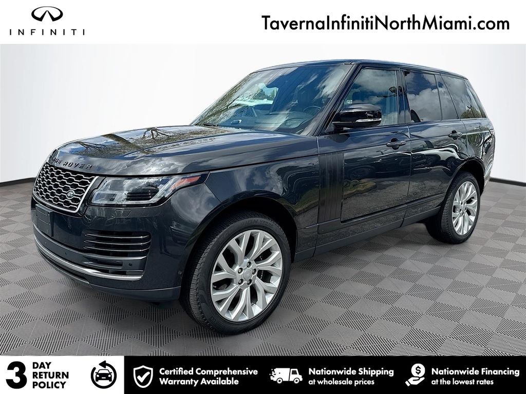 Gray 2021 Land Rover Range Rover SUV / Crossover All-Wheel Drive 8-Speed Automatic