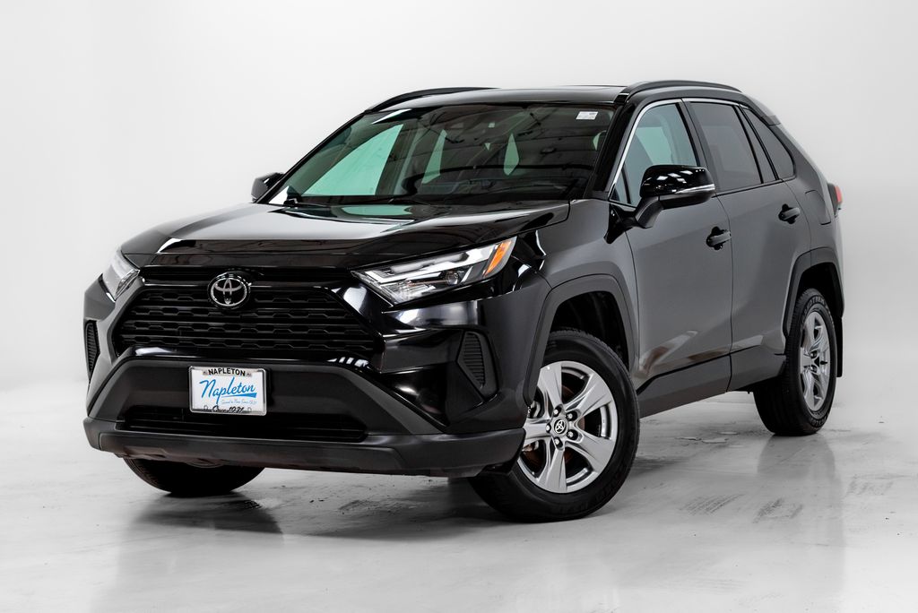 Midnight Black Metallic 2025 Toyota RAV4 SUV / Crossover All-Wheel Drive 8-Speed Automatic