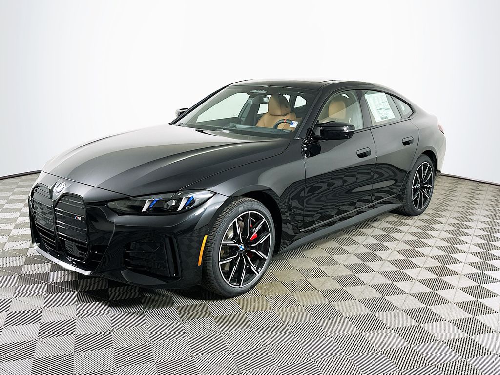 Black Sapphire Metallic 2026 BMW i4 M60 Gran Coupe AWD Sedan All-Wheel Drive Automatic