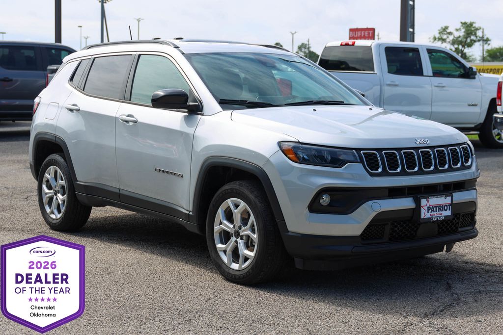 Silver Zynith Metallic Clearcoat 2025 Jeep Compass SUV / Crossover Four-Wheel Drive 8-Speed Automatic