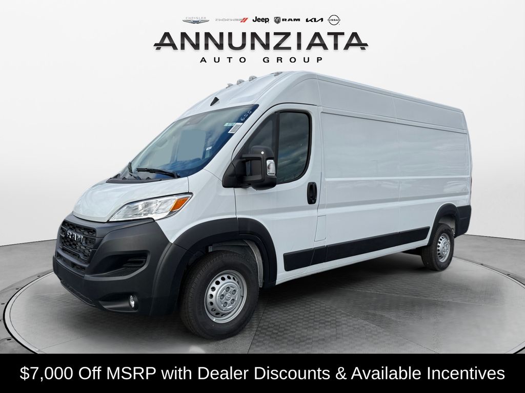 Bright White Clearcoat 2026 RAM ProMaster Van 9-Speed Automatic