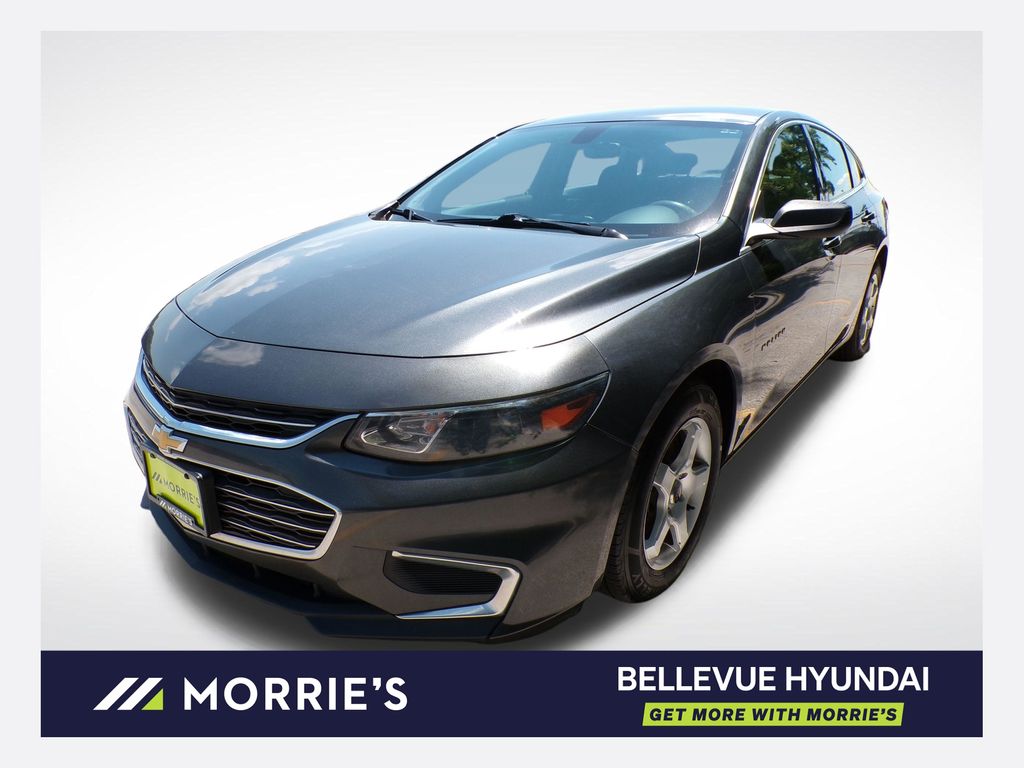Nightfall Gray Metallic 2018 Chevrolet Malibu Sedan Front-Wheel Drive 6-Speed Automatic