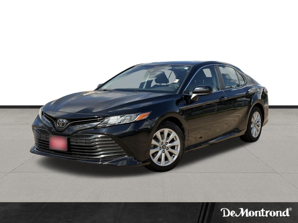 2020 Toyota Camry LE Black at DeMontrond Auto Country