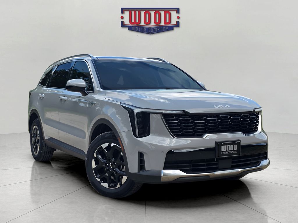 Wolf Gray 2024 Kia Sorento S AWD SUV / Crossover All-Wheel Drive 8-Speed Automatic