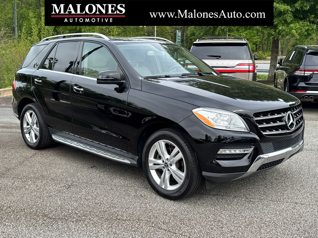 Black 2013 Mercedes-Benz M-Class ML 350 SUV / Crossover Rear-Wheel Drive 7-Speed Automatic