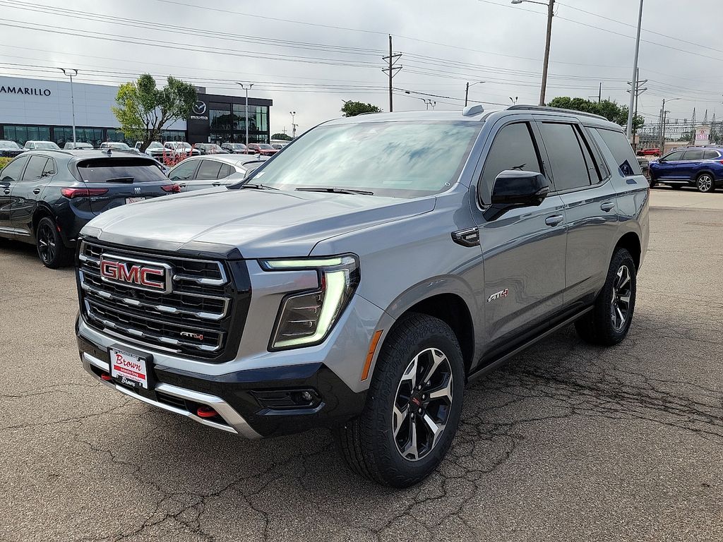 2026 GMC Yukon AT4 Silver at Brown Buick GMC