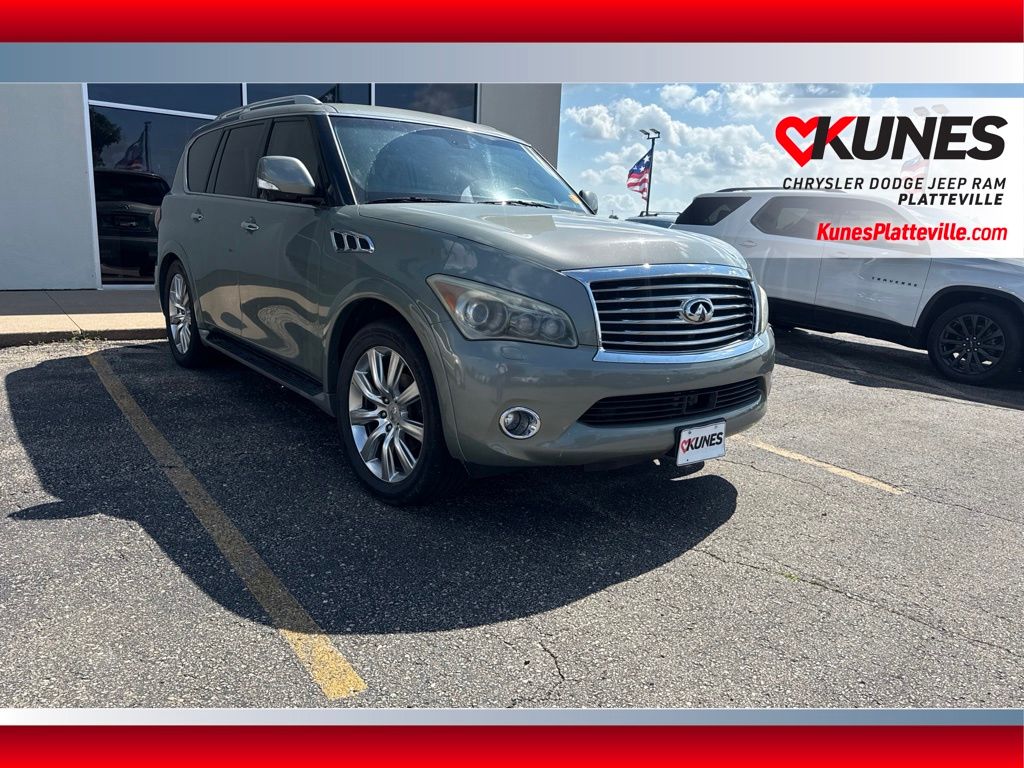 Mountain Sage 2012 INFINITI QX56 SUV / Crossover Four-Wheel Drive 7-Speed Automatic