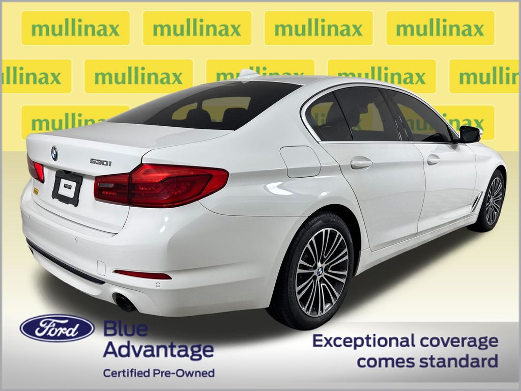 Certified Used 2019 White BMW 530i image 4