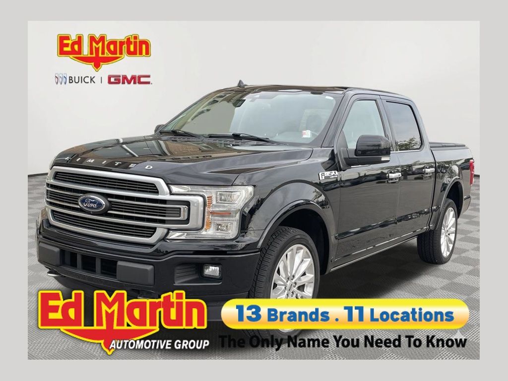 Black Metallic 2019 Ford F-150 Pickup Truck Four-Wheel Drive Automatic