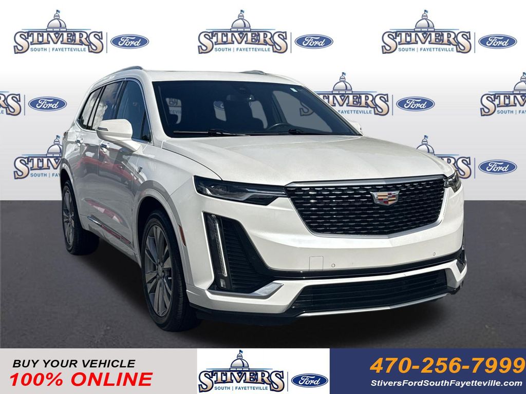 Crystal White Tricoat 2022 Cadillac XT6 SUV / Crossover Front-Wheel Drive 9-Speed Automatic
