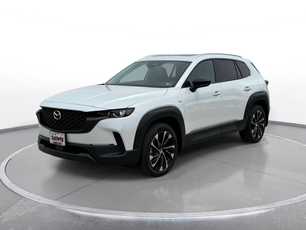 White (Wind Chill Pearl) 2025 Mazda CX-50 Hybrid Premium Plus AWD SUV / Crossover All-Wheel Drive Continuously Variable Transmission