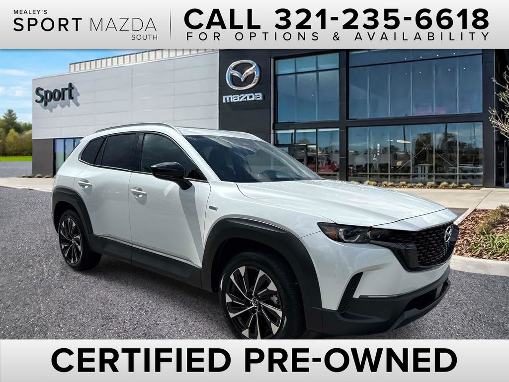 White (Wind Chill Pearl) 2025 Mazda CX-50 SUV / Crossover All-Wheel Drive Continuously Variable Transmission