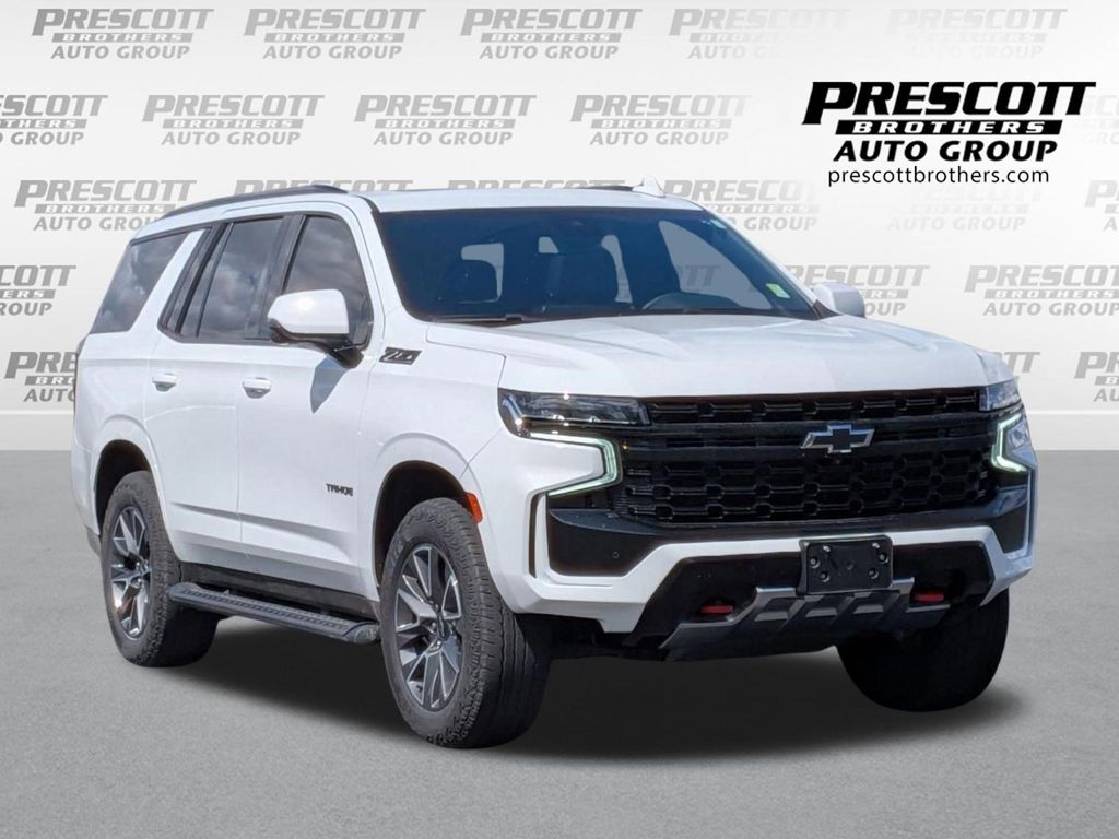Summit White 2023 Chevrolet Tahoe Z71 4WD SUV / Crossover Four-Wheel Drive Automatic