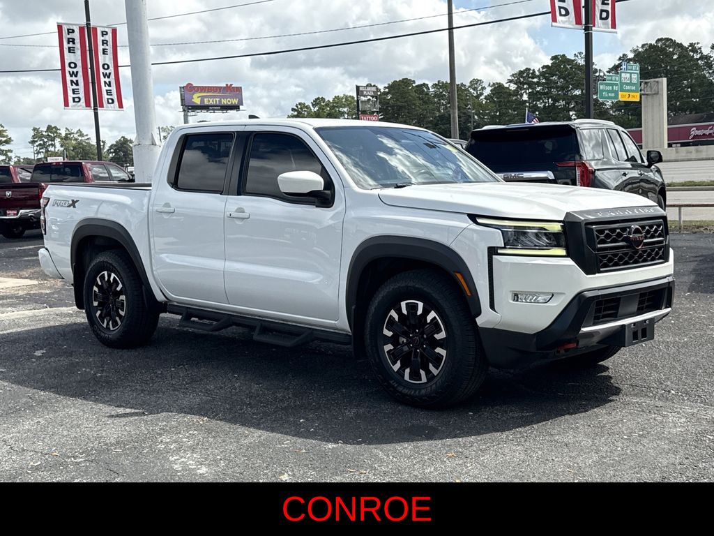 2022 Nissan Frontier PRO-X White at Classic Chevrolet Galveston