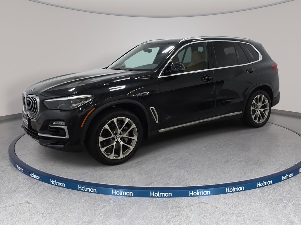 Black Sapphire Metallic 2019 BMW X5 SUV / Crossover All-Wheel Drive 8-Speed Automatic