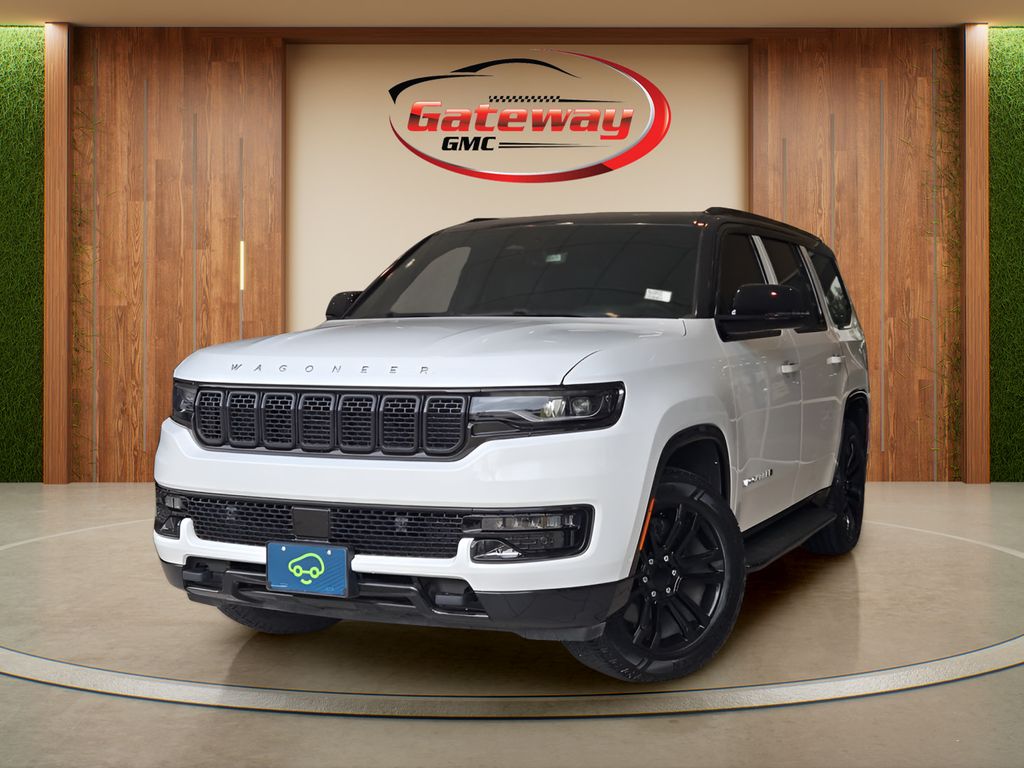 Bright White Clearcoat 2023 Jeep Wagoneer SUV / Crossover Four-Wheel Drive 8-Speed Automatic