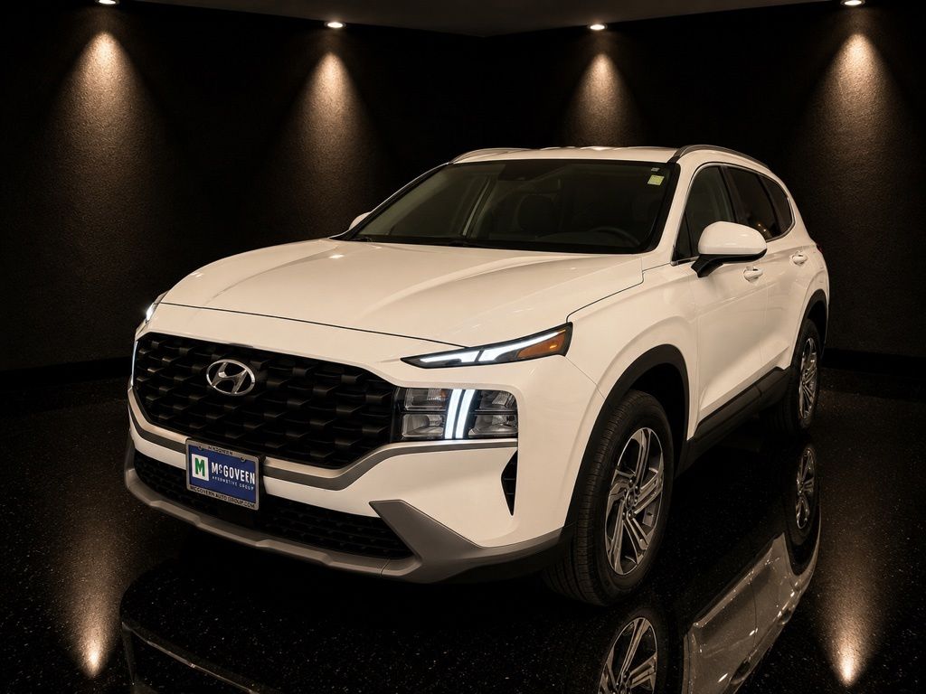 Serenity White Pearl 2023 Hyundai Santa Fe SUV / Crossover All-Wheel Drive 8-Speed Automatic