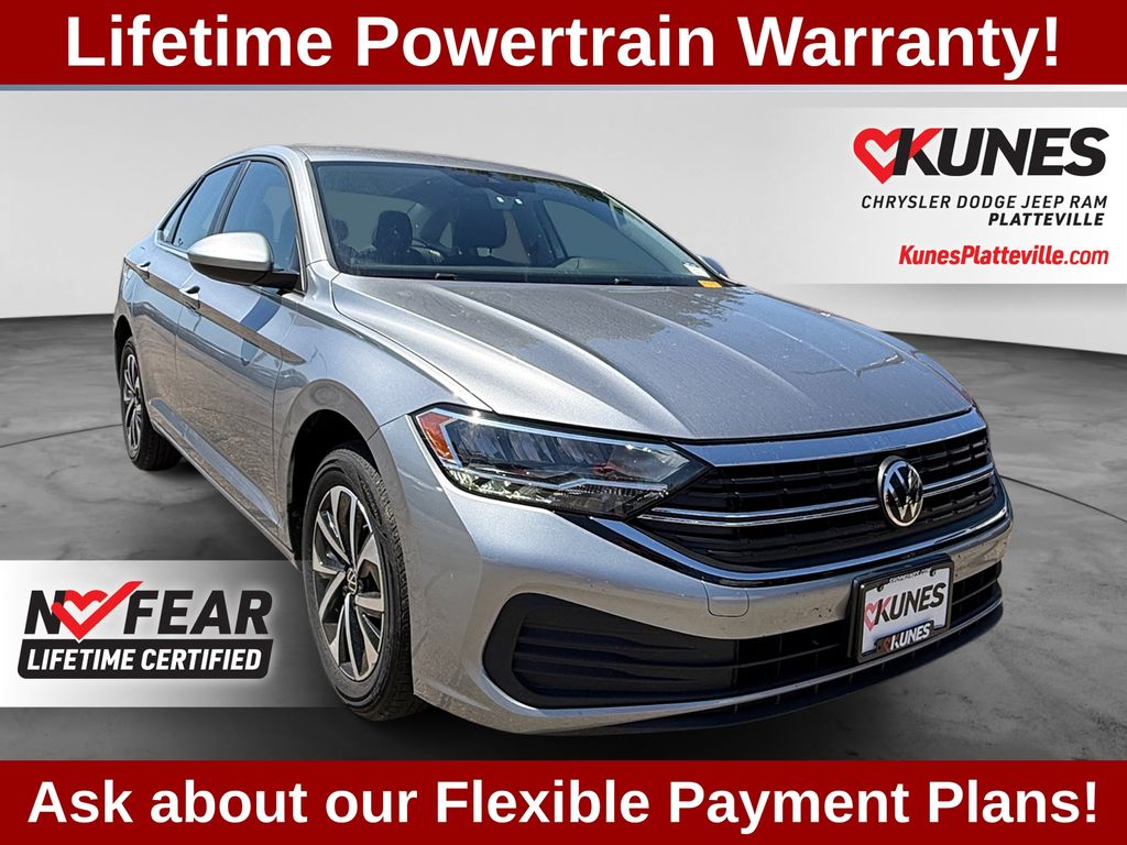 Black 2024 Volkswagen Jetta Sedan Front-Wheel Drive 8-Speed Automatic