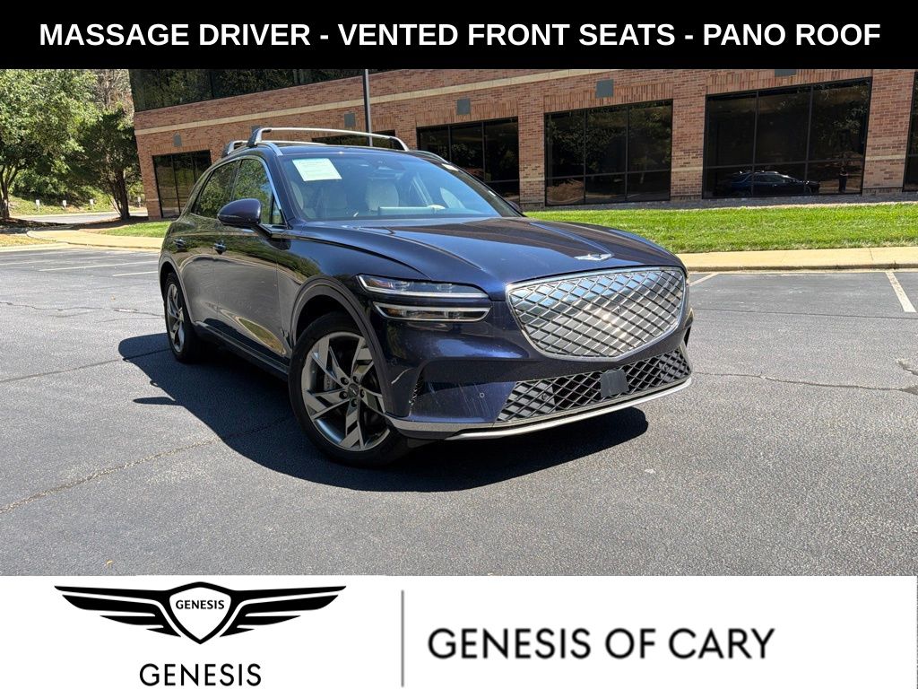 Capri Blue 2025 Genesis GV70 SUV / Crossover All-Wheel Drive 1-Speed Automatic
