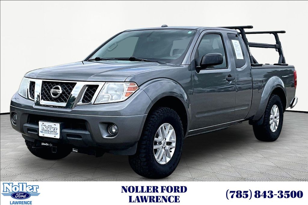 Gray (Gun Metallic) 2016 Nissan Frontier Pickup Truck 4X2 5-Speed Automatic Overdrive