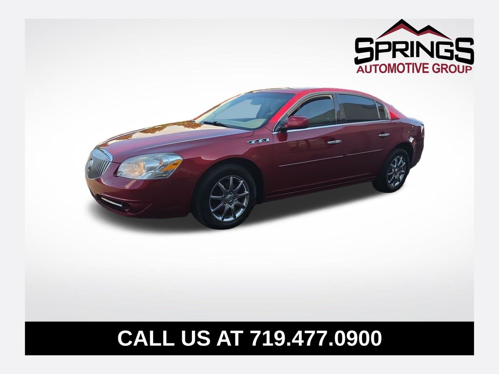 Crystal Red Tintcoat 2010 Buick Lucerne Sedan 4-Speed Automatic