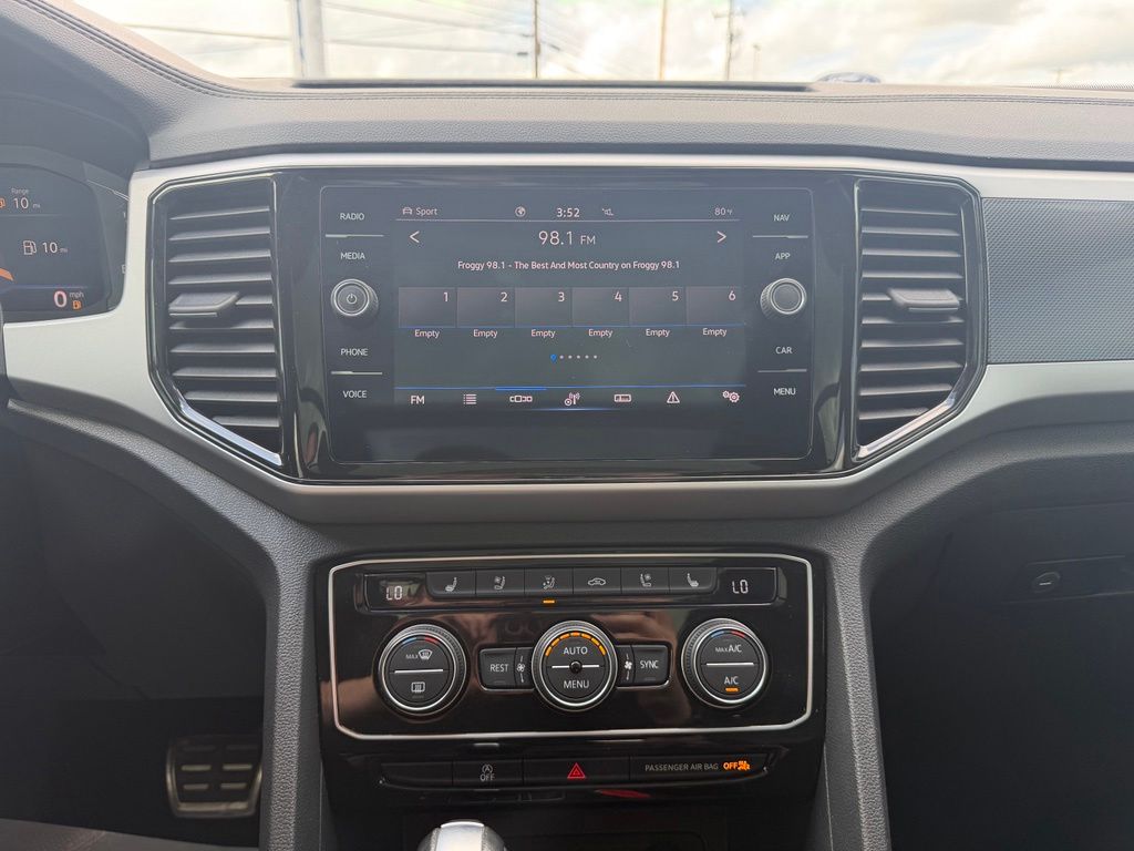 2023 Volkswagen Atlas 3.6L V6 SEL Premium R-Line Black at Klick Lewis Buick Chevrolet