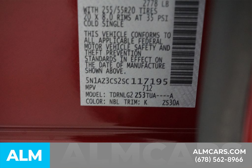 Used 2025 Red Nissan SL image 63