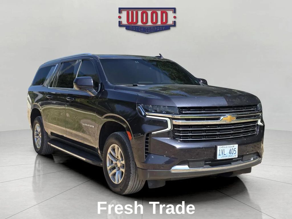 Dark Ash Metallic 2024 Chevrolet Suburban SUV / Crossover Four-Wheel Drive