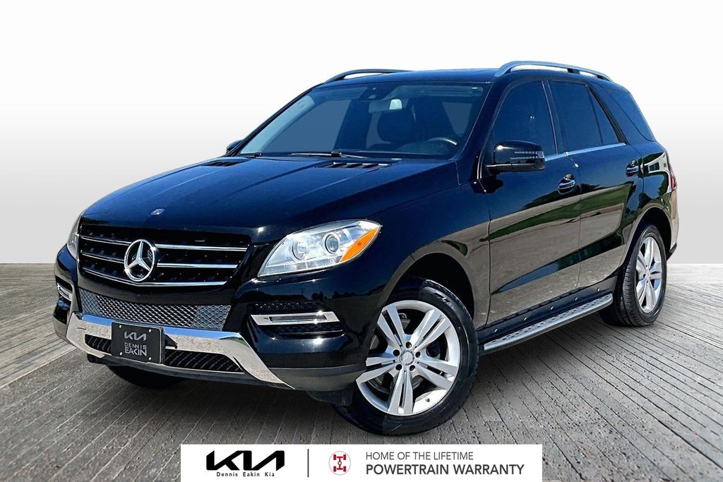 Black 2014 Mercedes-Benz M-Class SUV / Crossover Rear-Wheel Drive 7-Speed Automatic