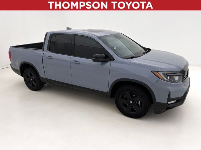 Gray 2023 Honda Ridgeline Pickup Truck All-Wheel Drive 9-Speed Automatic