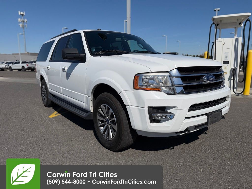 Oxford White 2017 Ford Expedition EL XLT 4WD SUV / Crossover Four-Wheel Drive 6-Speed Automatic