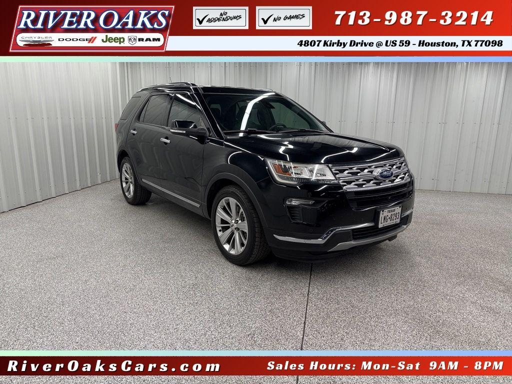 2018 Ford Explorer Limited Black at Autostrade