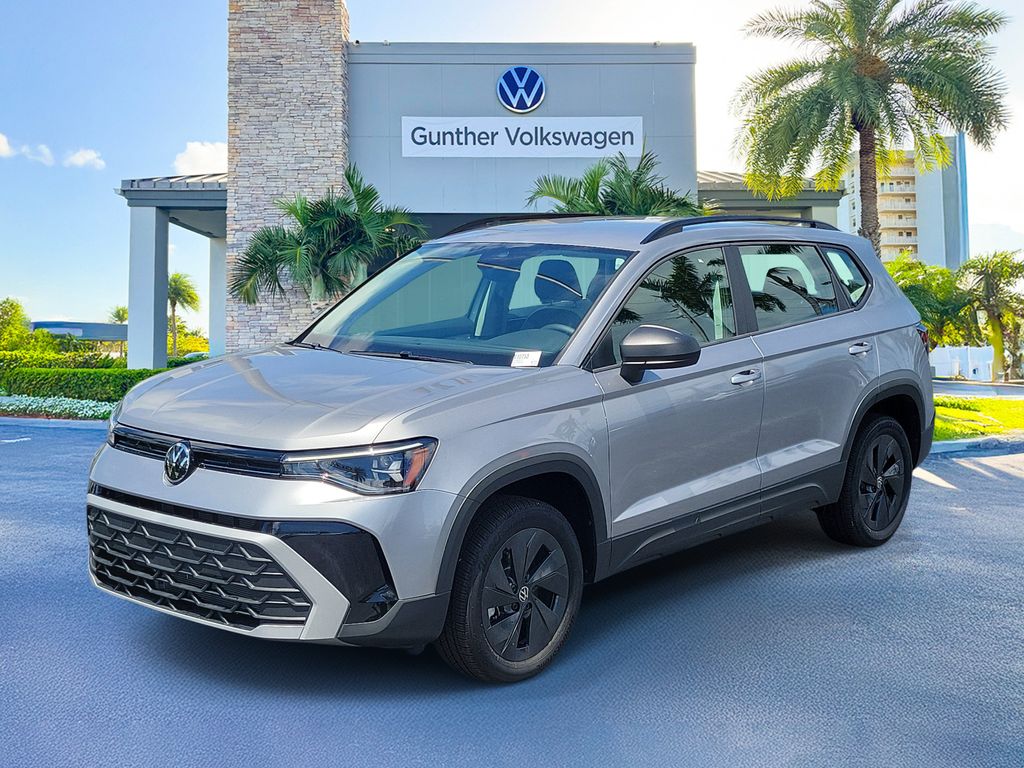Pyrite Silver Metallic 2026 Volkswagen Taos SUV / Crossover Front-Wheel Drive 8-Speed Automatic