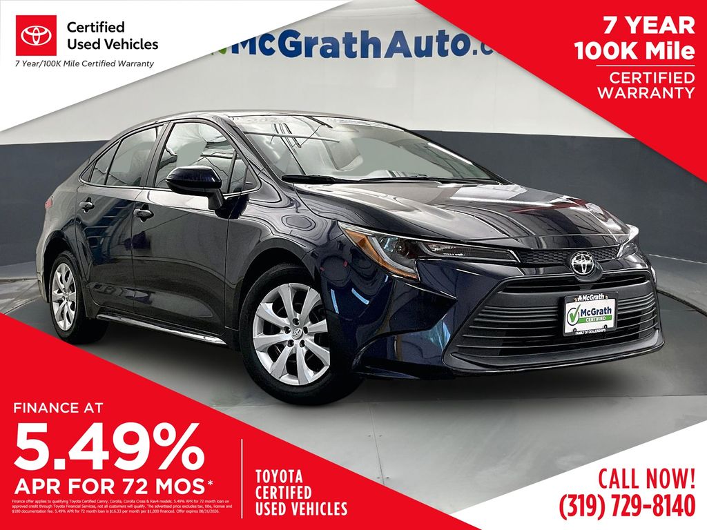 Blueprint 2023 Toyota Corolla Sedan Front-Wheel Drive Continuously Variable Transmission