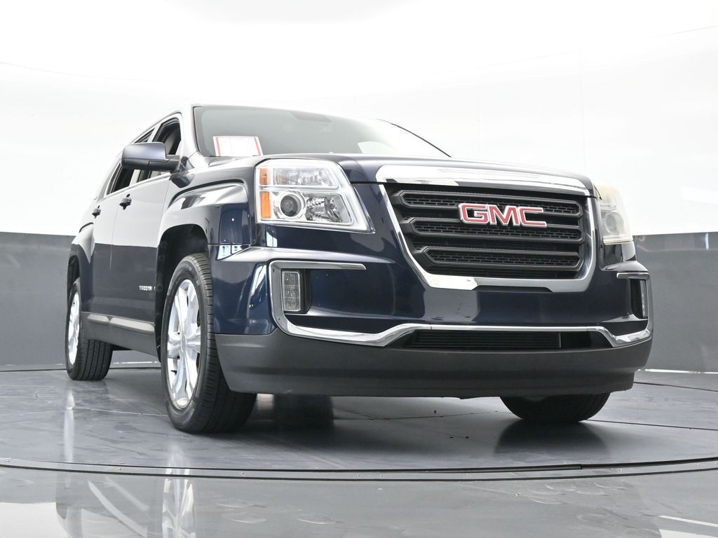 Used 2017 Dark Sapphire Blue Metallic GMC SLE-2 image 59