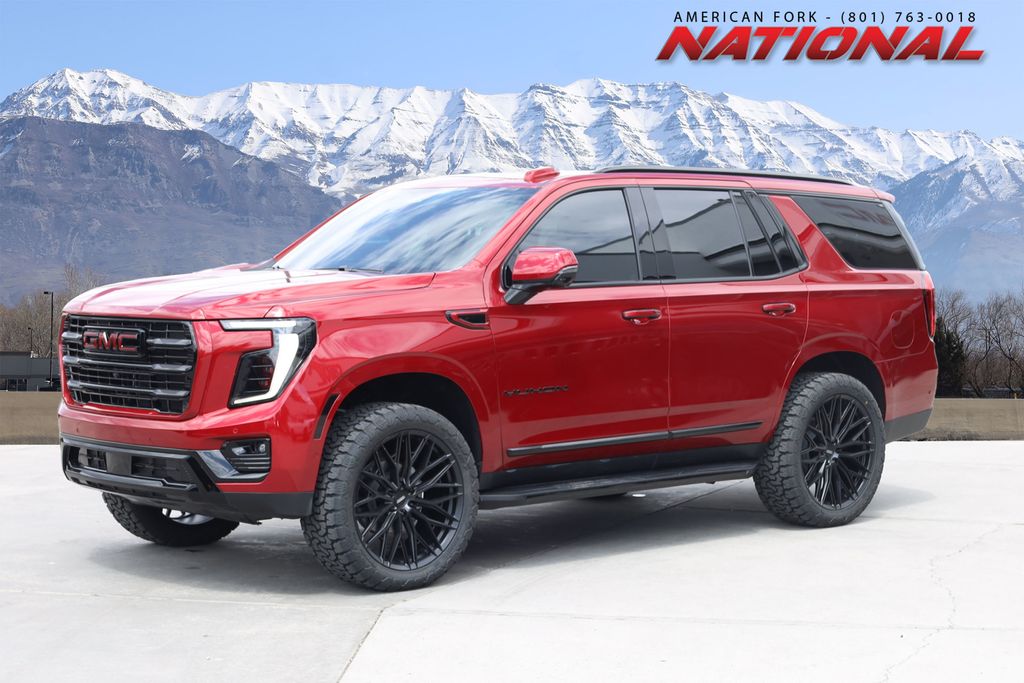 Volcanic Red 2026 GMC Yukon SUV / Crossover Four-Wheel Drive 