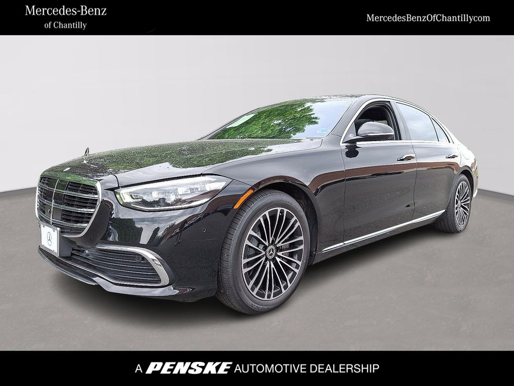 Black 2023 Mercedes-Benz S-Class Sedan All-Wheel Drive 9-Speed Automatic