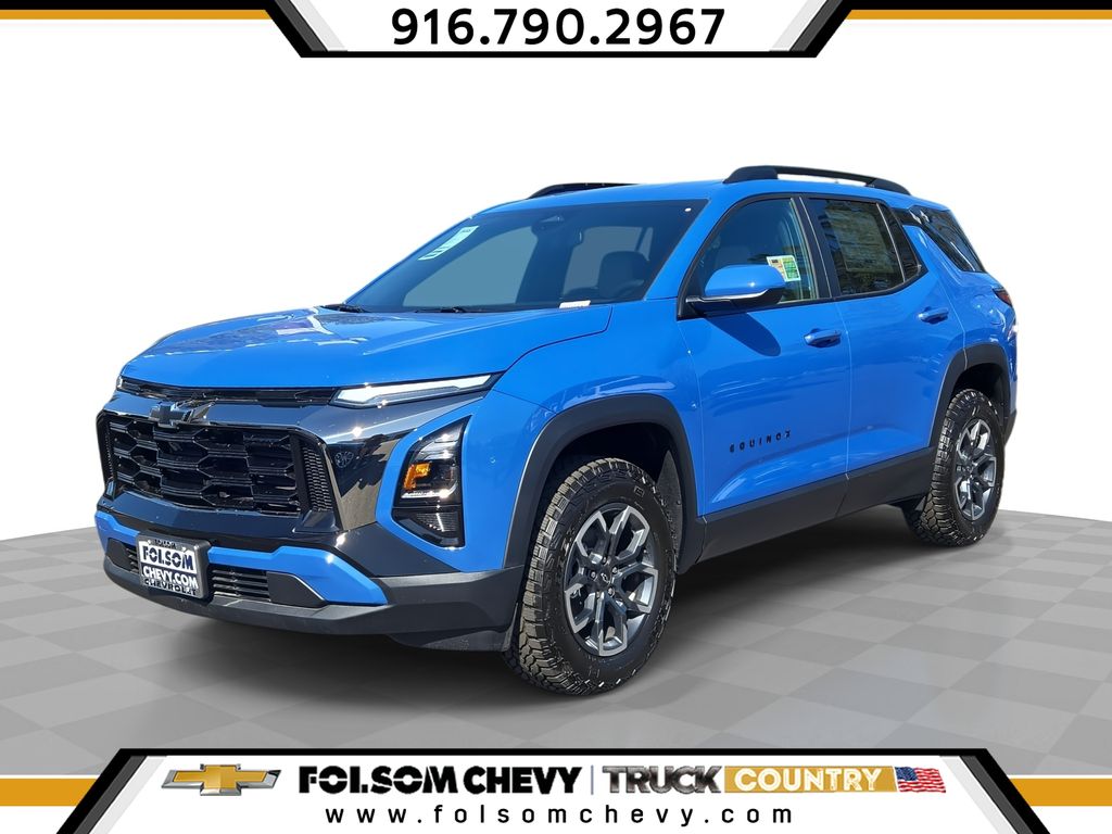 Reef Blue Metallic 2026 Chevrolet Equinox SUV / Crossover Four-Wheel Drive 8-Speed Automatic