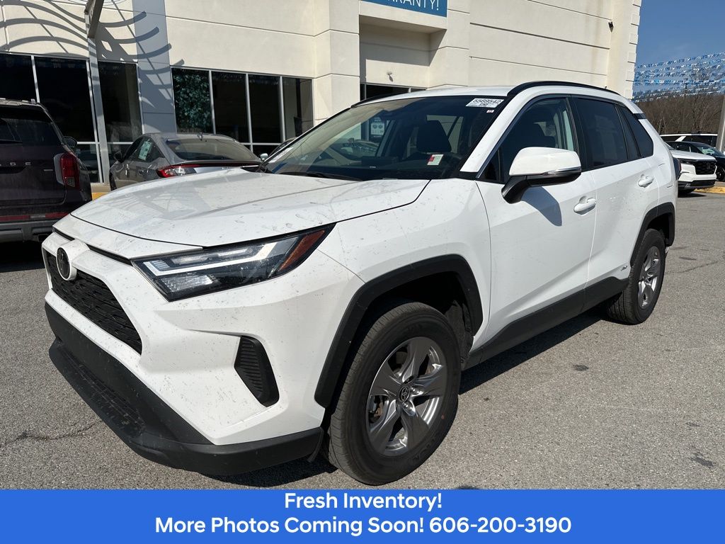 Ice Cap 2025 Toyota RAV4 Hybrid SUV / Crossover All-Wheel Drive Continuously Variable Transmission