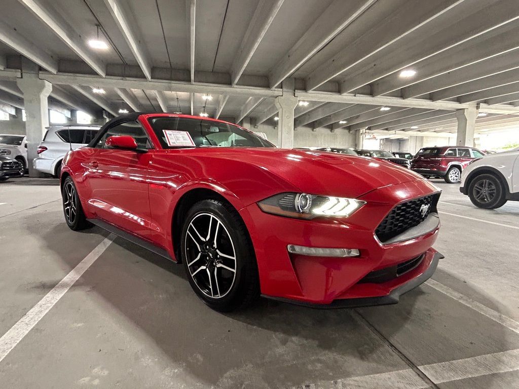 Used 2019 Ford Mustang EcoBoost Premium with VIN 1FATP8UH1K5158589 for sale in Miami, FL