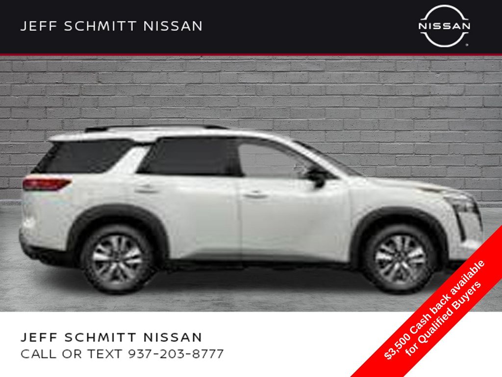 Everest White Pearl/Black 2026 Nissan Pathfinder SUV / Crossover All-Wheel Drive 9-Speed Automatic