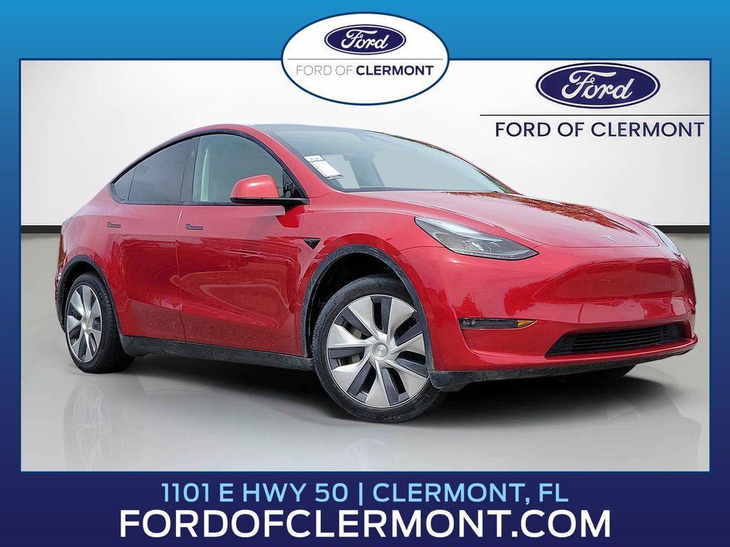 Ultra Red 2024 Tesla Model Y Long Range AWD SUV / Crossover All-Wheel Drive 1-Speed Automatic